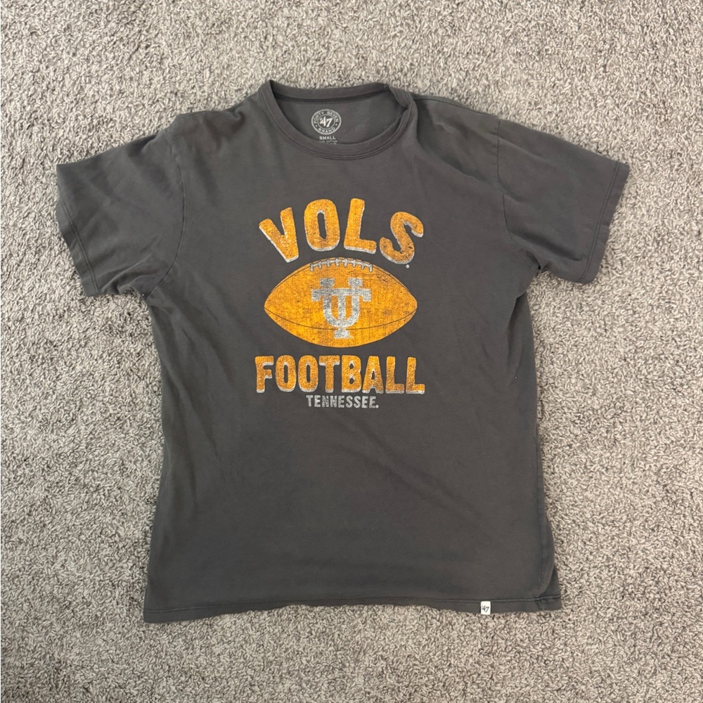'47 Tennessee Vols Football Tee - Black & Orange